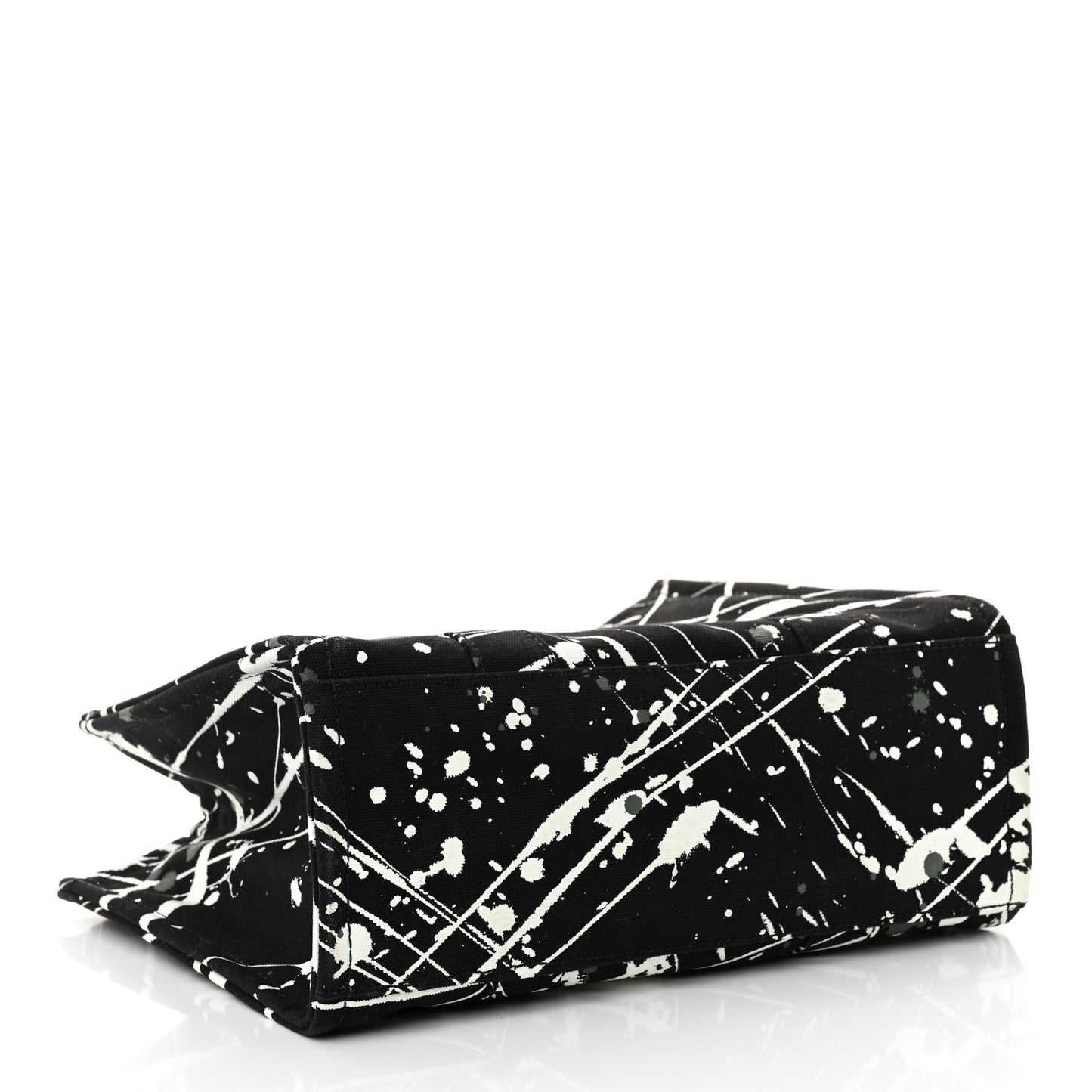 Canvas Splatter Medium The Tote Bag Black