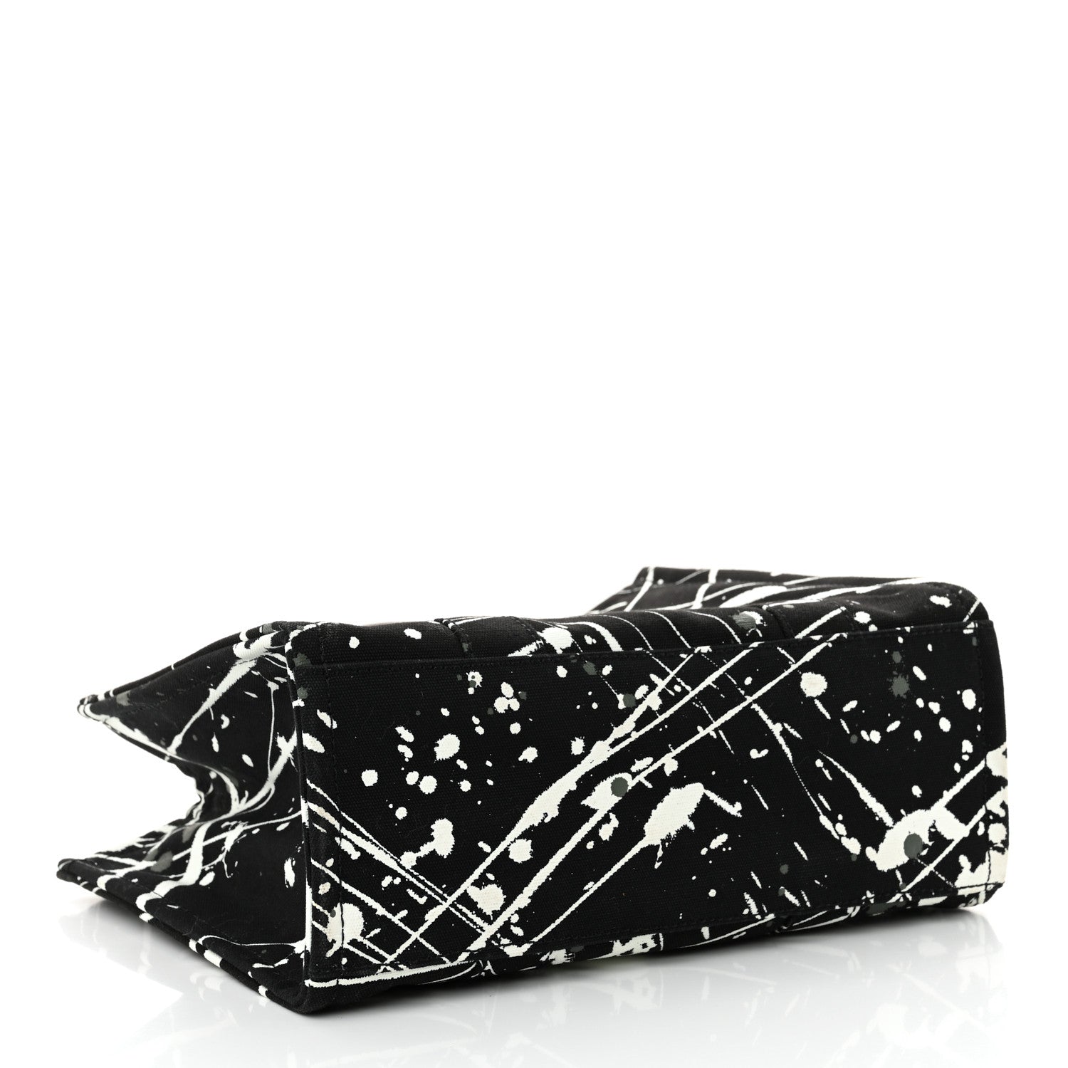 Marc Jacobs Canvas Splatter Medium The Tote Bag Black 4 of 15
