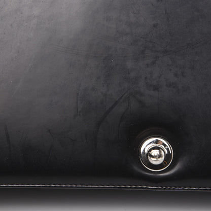 Chanel Glazed Calfskin Large Boy Flap Black 13 of 13