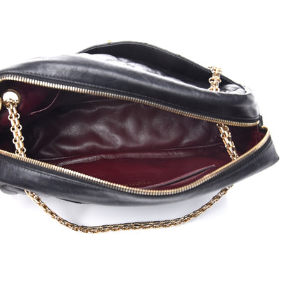 Chanel Aged Calfskin Quilted Medium Reissue Camera Case Black 5 of 7