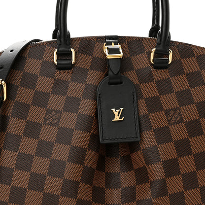 Louis Vuitton Damier Ebene Odeon Tote PM Black 7 of 9