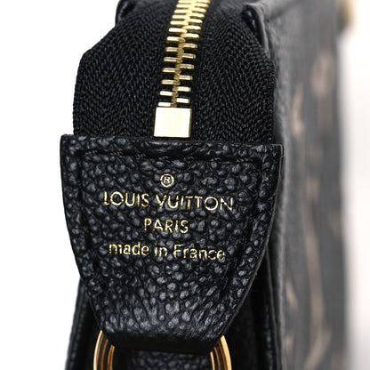 Louis Vuitton Empreinte Monogram Giant Mini Pochette Accessories Black 6 of 6