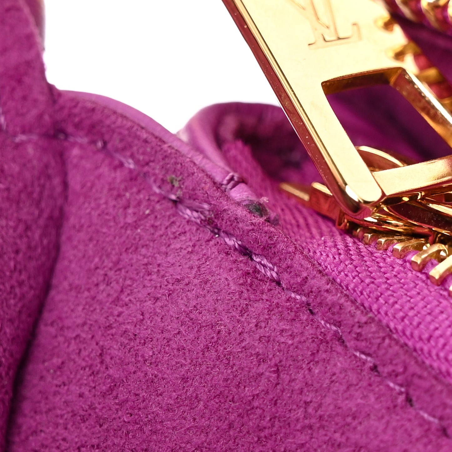 Lambskin Embossed Monogram Coussin BB Orchid