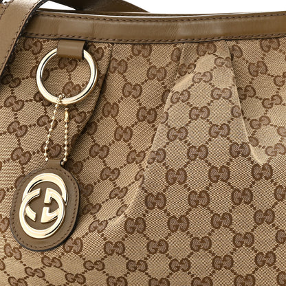 Gucci Monogram Medium Sukey Brown 8 of 19