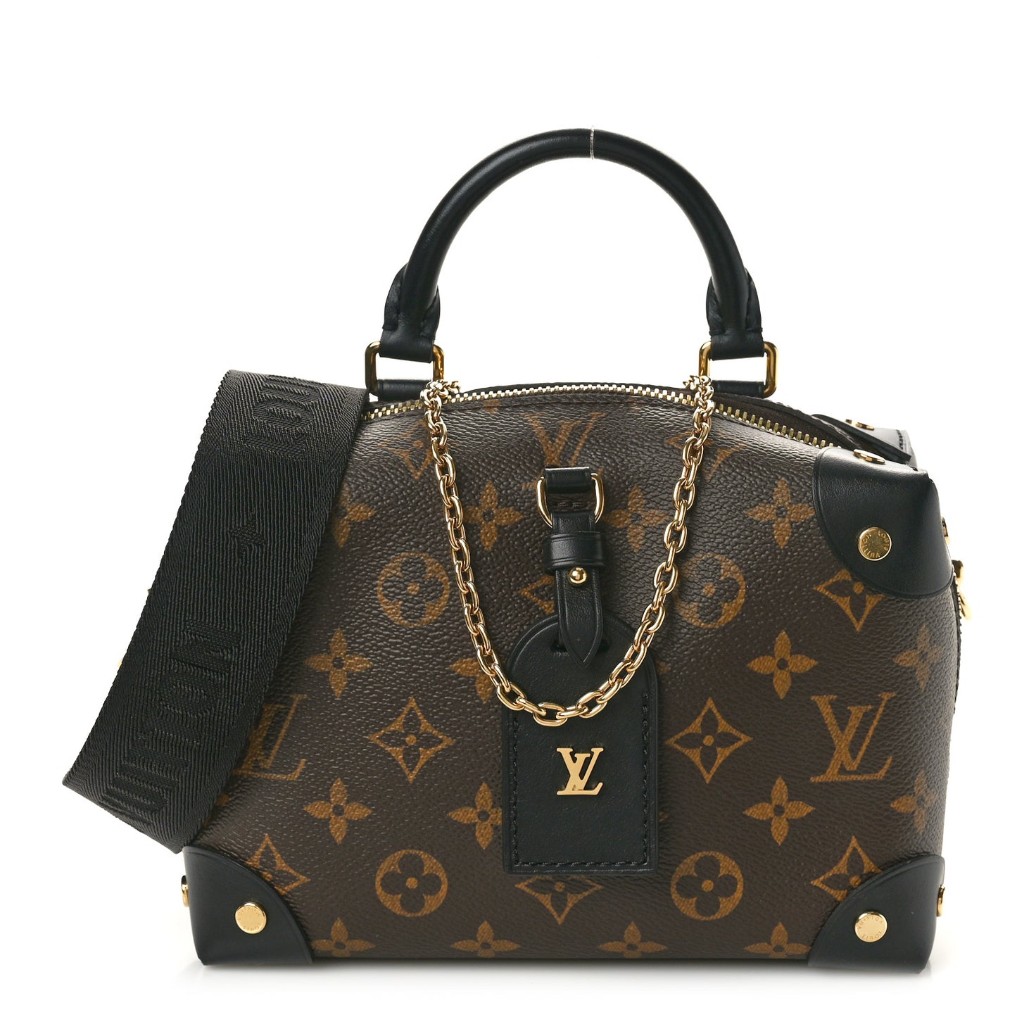 Monogram Petite Malle Souple Black