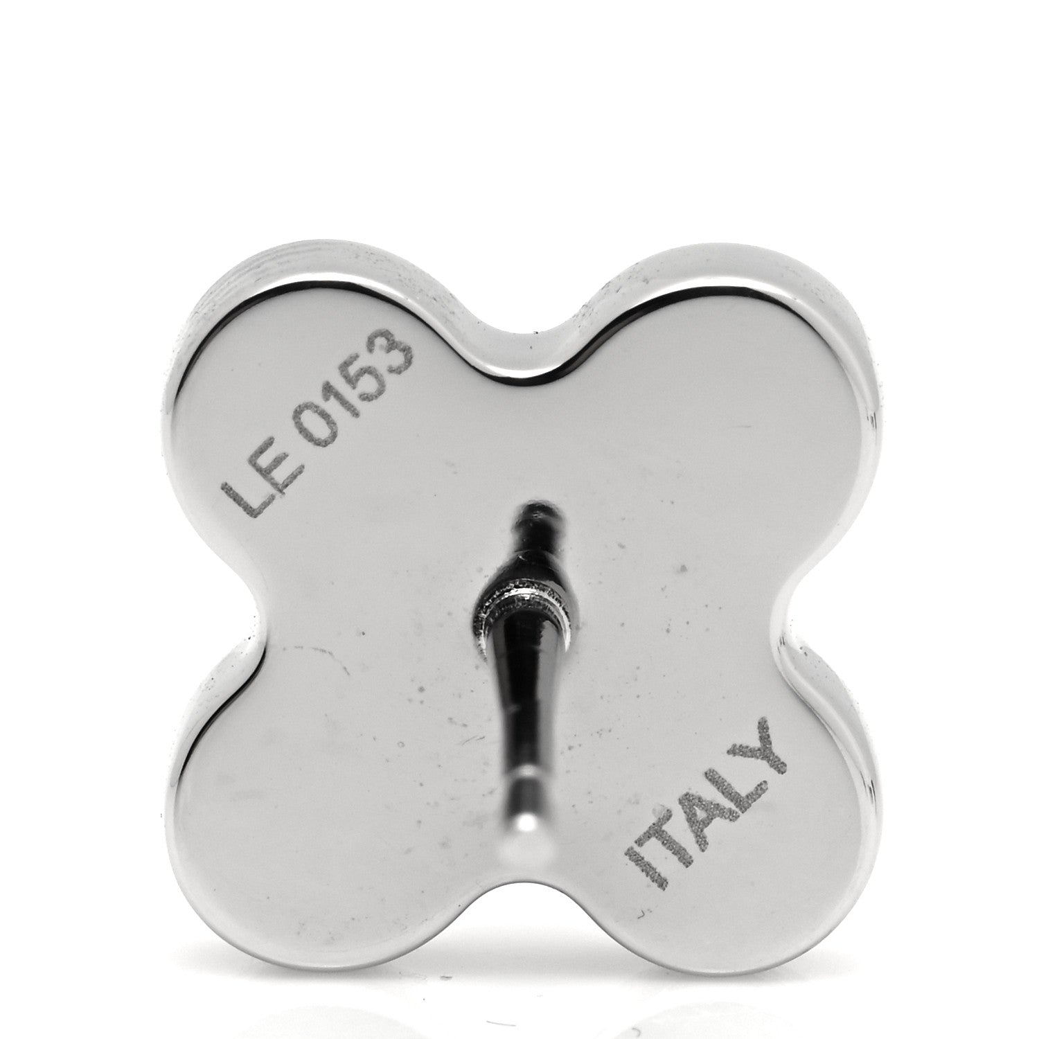 Louis Vuitton Swarovski Crystal Love Letter Timeless Ear Studs Earrings 4 of 4