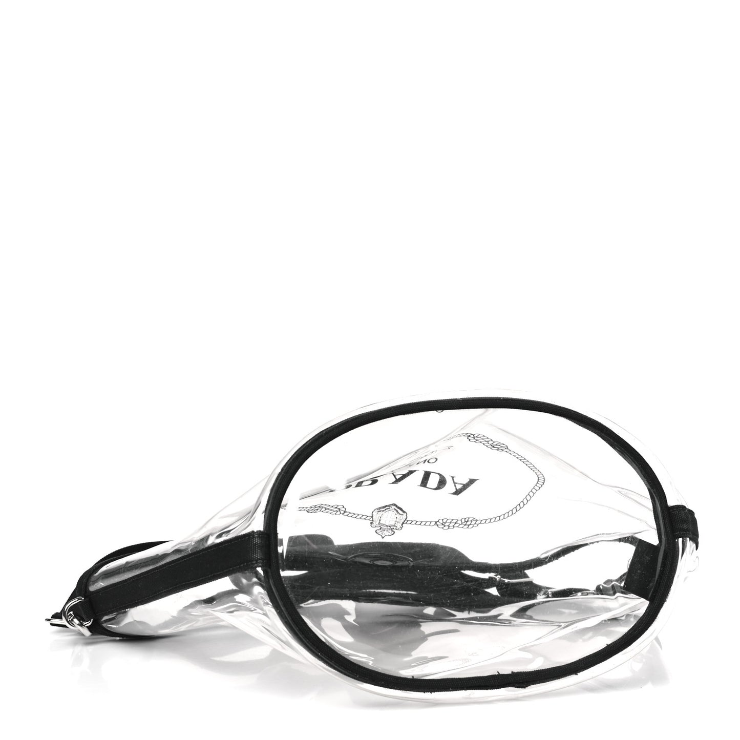 Plexiglass Canapa Small Shopper Tote Black