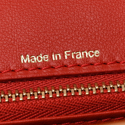 Delvaux Calfskin MM Tempete Satchel Scarlet Red 7 of 12