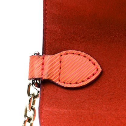 Louis Vuitton Epi Twist Shoulder Bag MM Coral 12 of 21