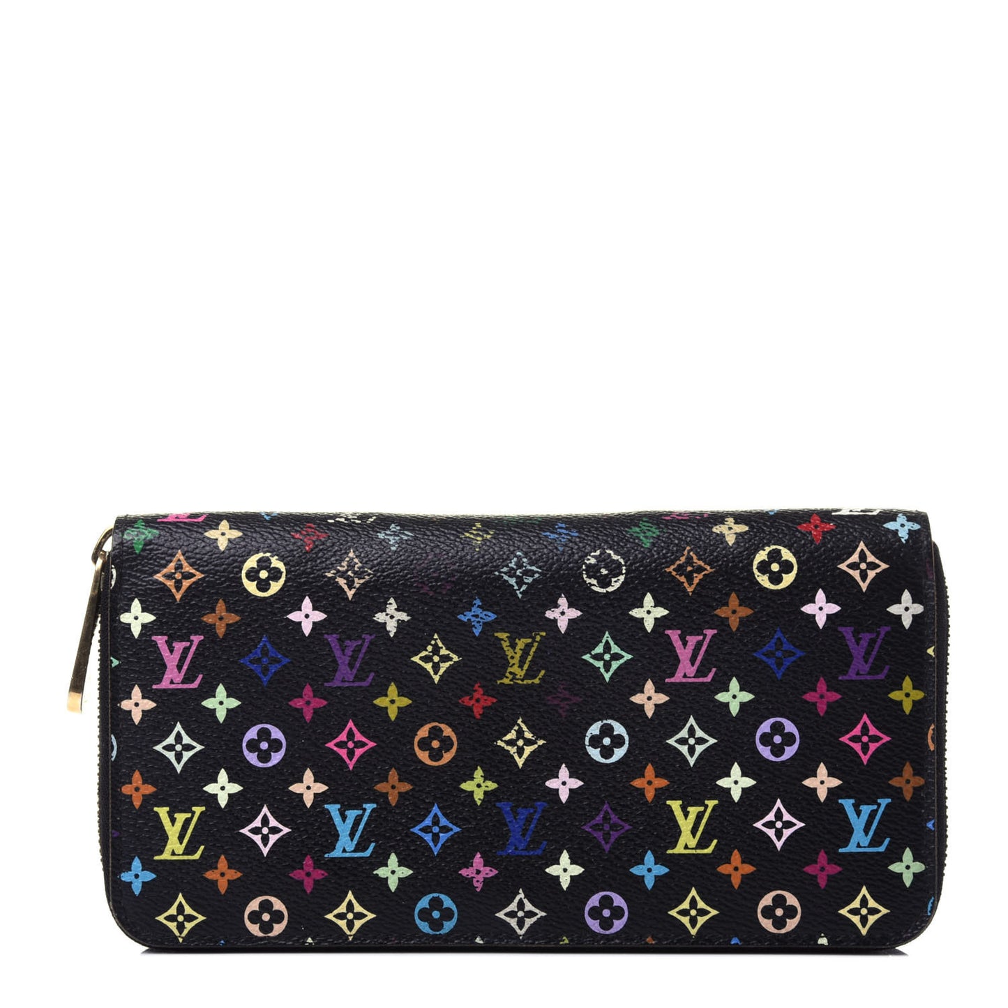 Monogram Multicolor Zippy Wallet Black Grenade