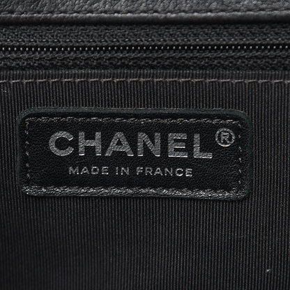 Chanel Grained Calfskin Quilted New Medium Boy Flap Black 6 of 14