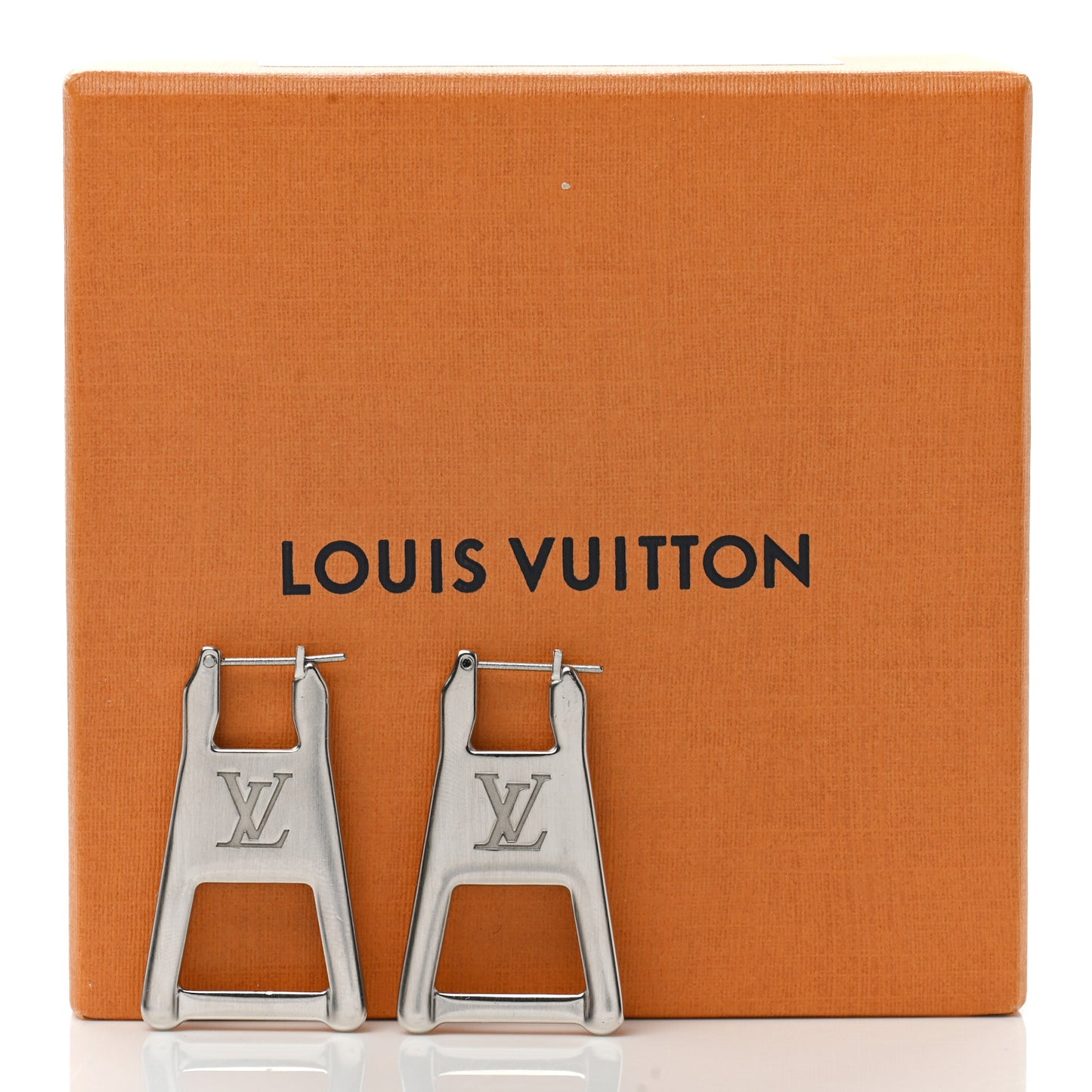 Zip Earrings Silver