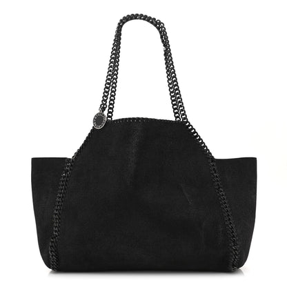 Stella McCartney Shaggy Deer Falabella Reversible Tote Black 4 of 17