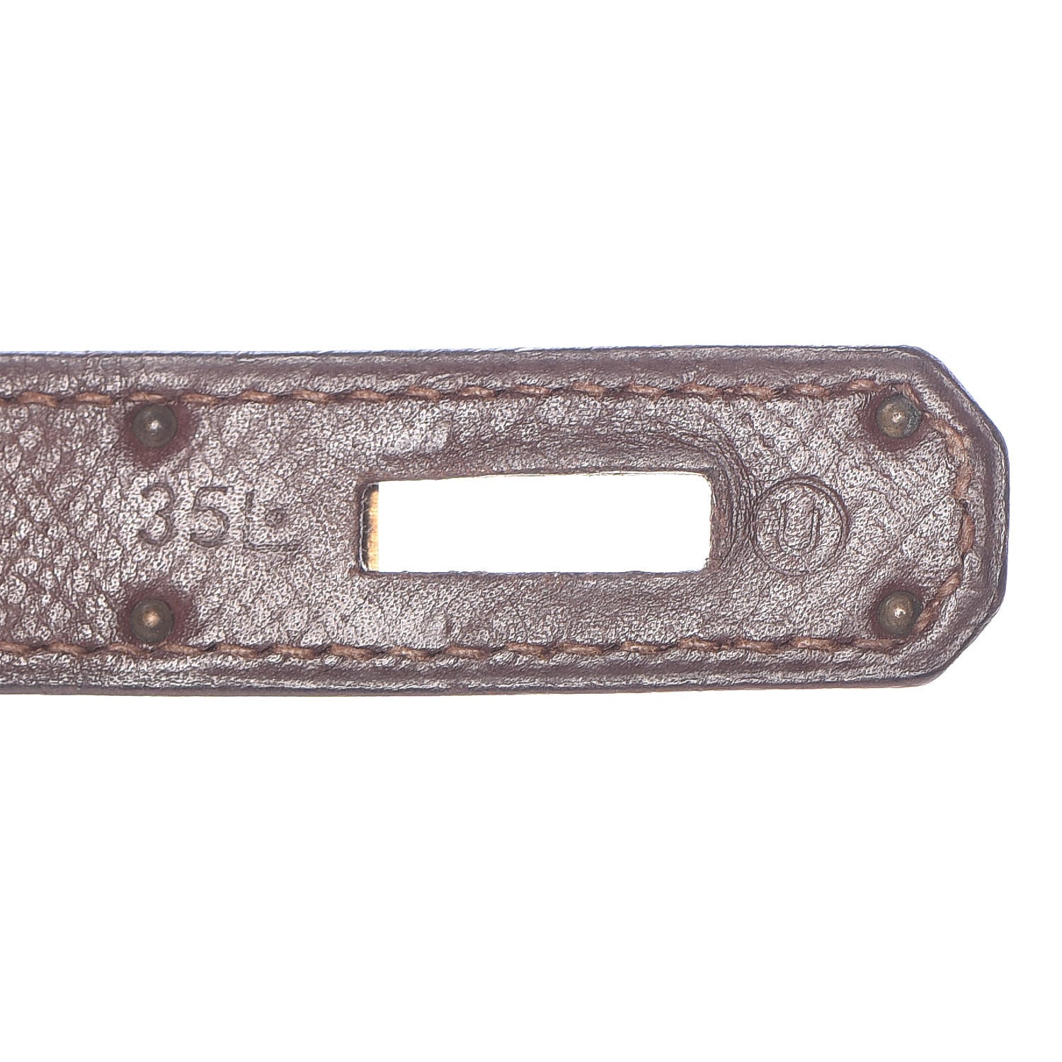 Hermes Courchevel Kelly Sellier 32 Chocolate 22 of 34
