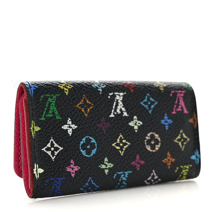 Louis Vuitton Monogram Multicolor Multicles 4 Key Holder Black Grenade 2 of 10
