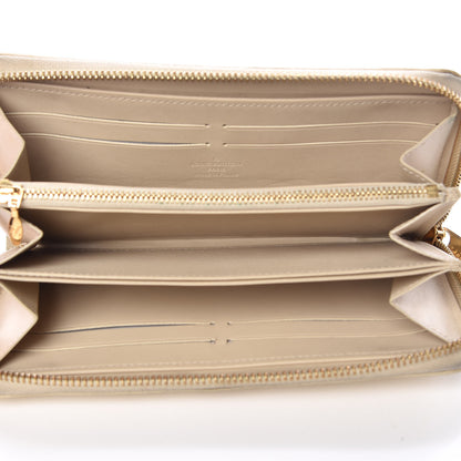Louis Vuitton Vernis Zippy Wallet Blanc Corail 5 of 16