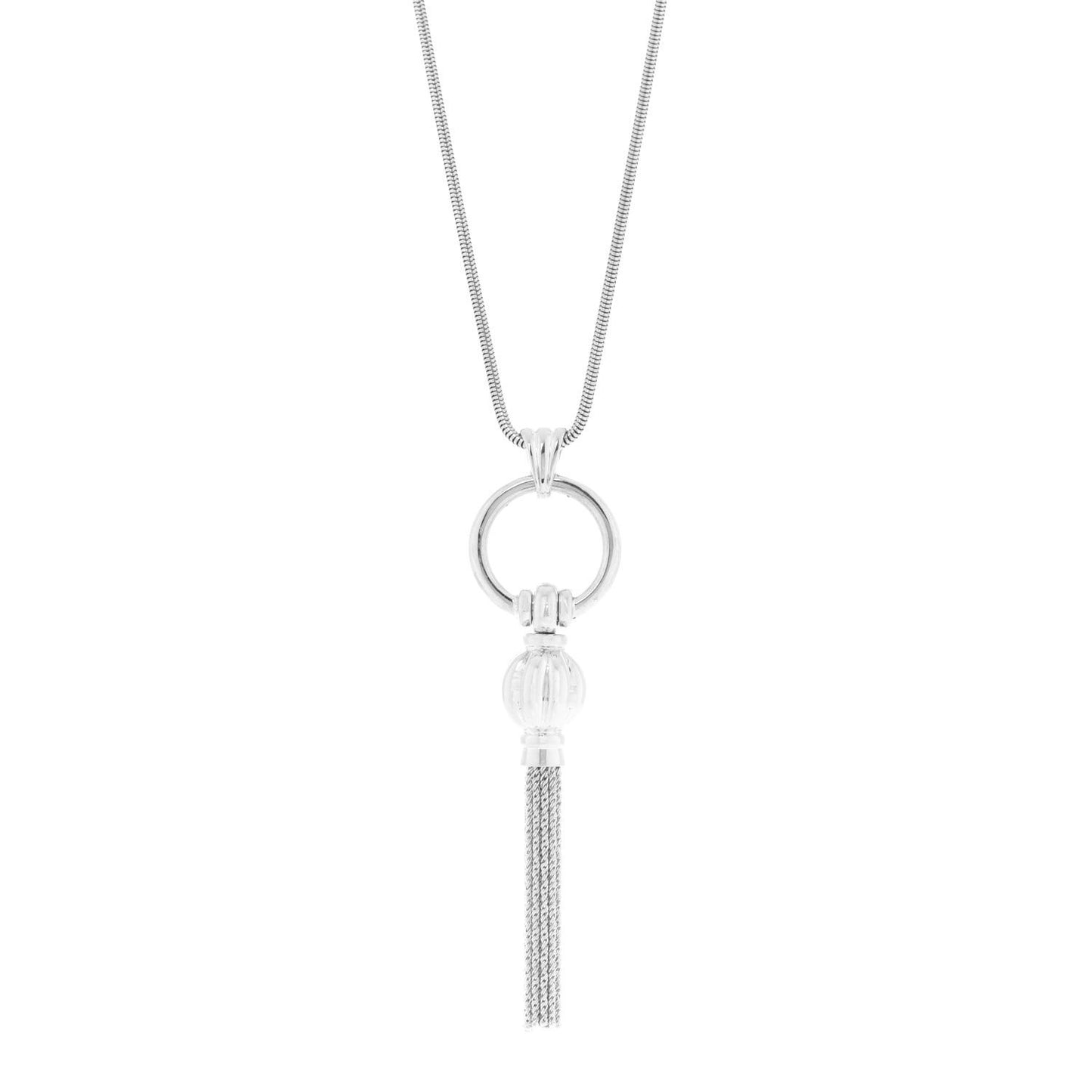 Sterling Silver Tassel Necklace