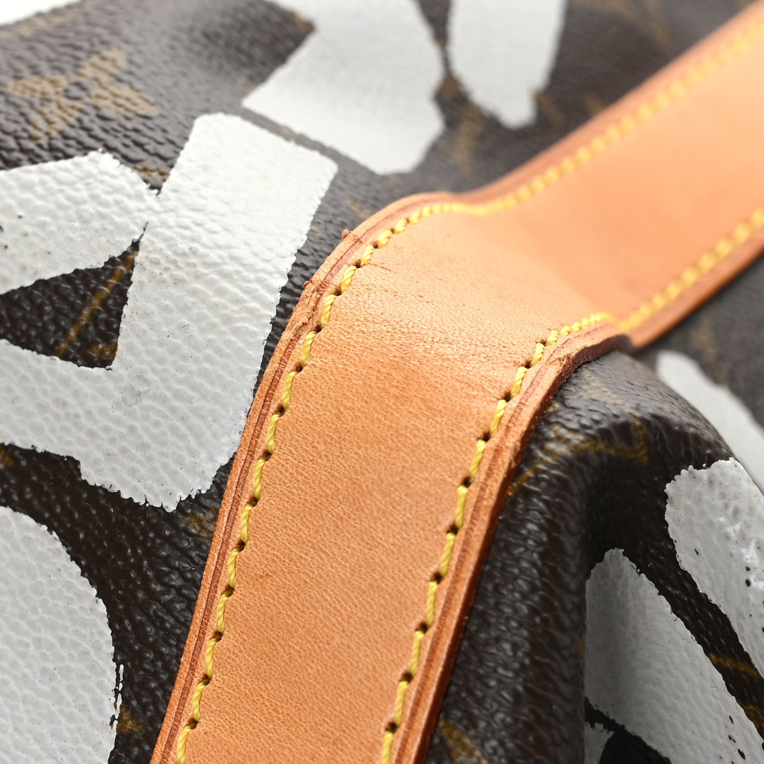 Louis Vuitton Monogram Graffiti Keepall 50 Silver 13 of 13