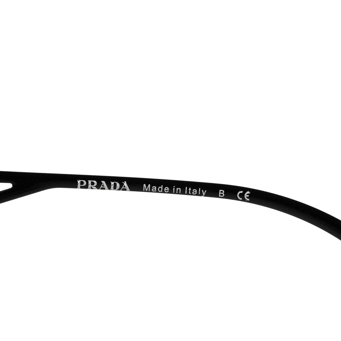 Acetate Sunglasses SPR 14Y Black Slate Gray