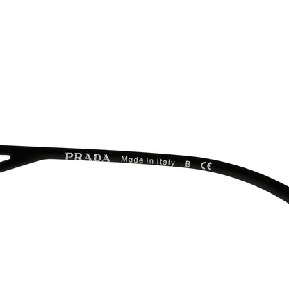 Prada Acetate Sunglasses SPR 14Y Black Slate Gray 5 of 8