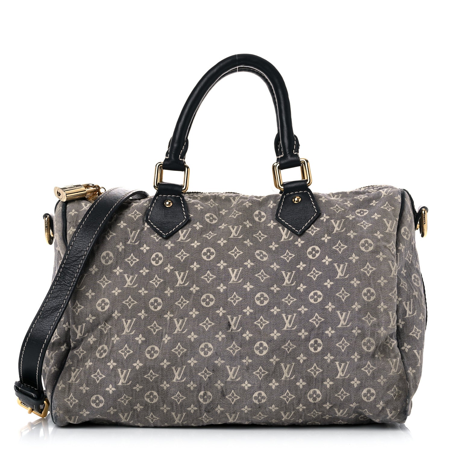 Louis Vuitton Monogram Idylle Speedy Bandouliere 30 Encre 1 of 26