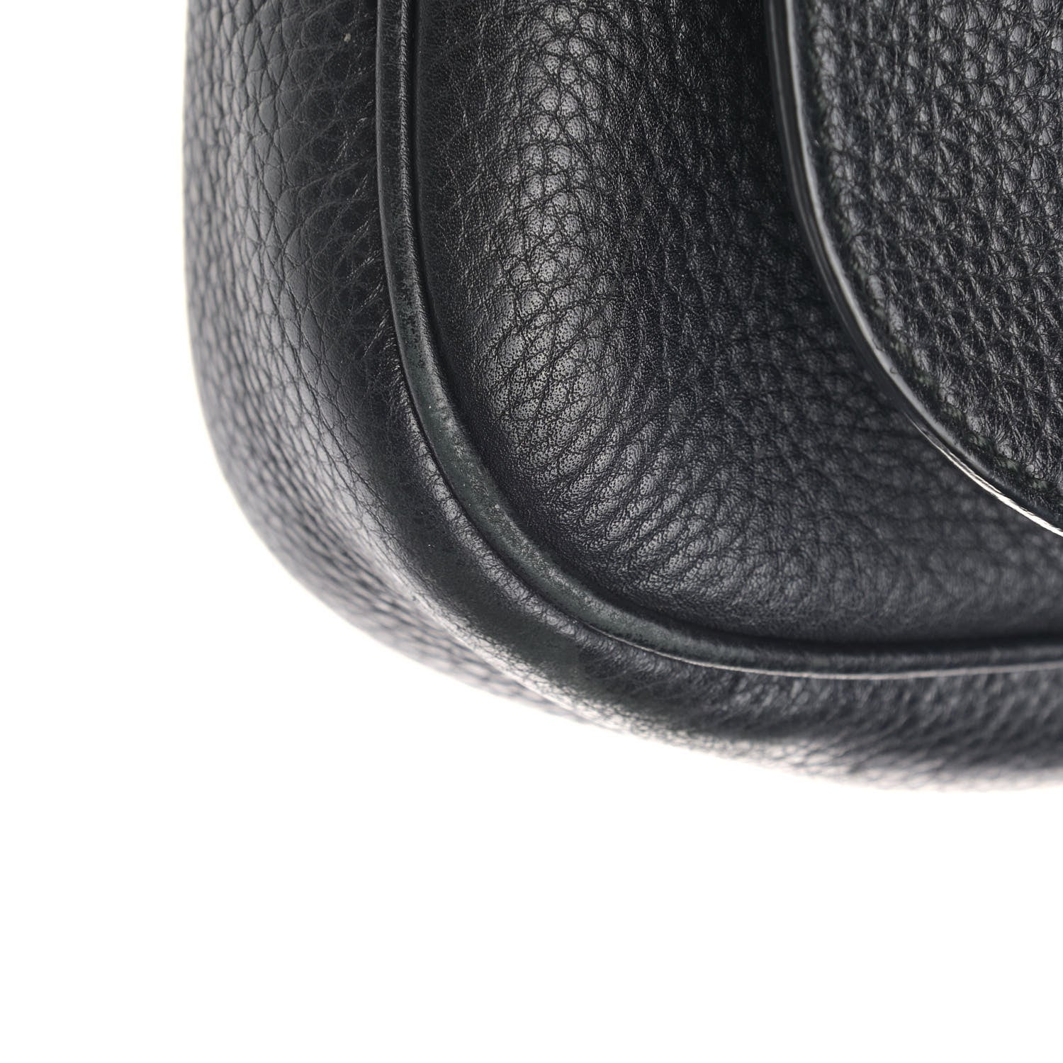 Gucci Pebbled Calfskin Medium Soho Flap Crossbody Black 18 of 21