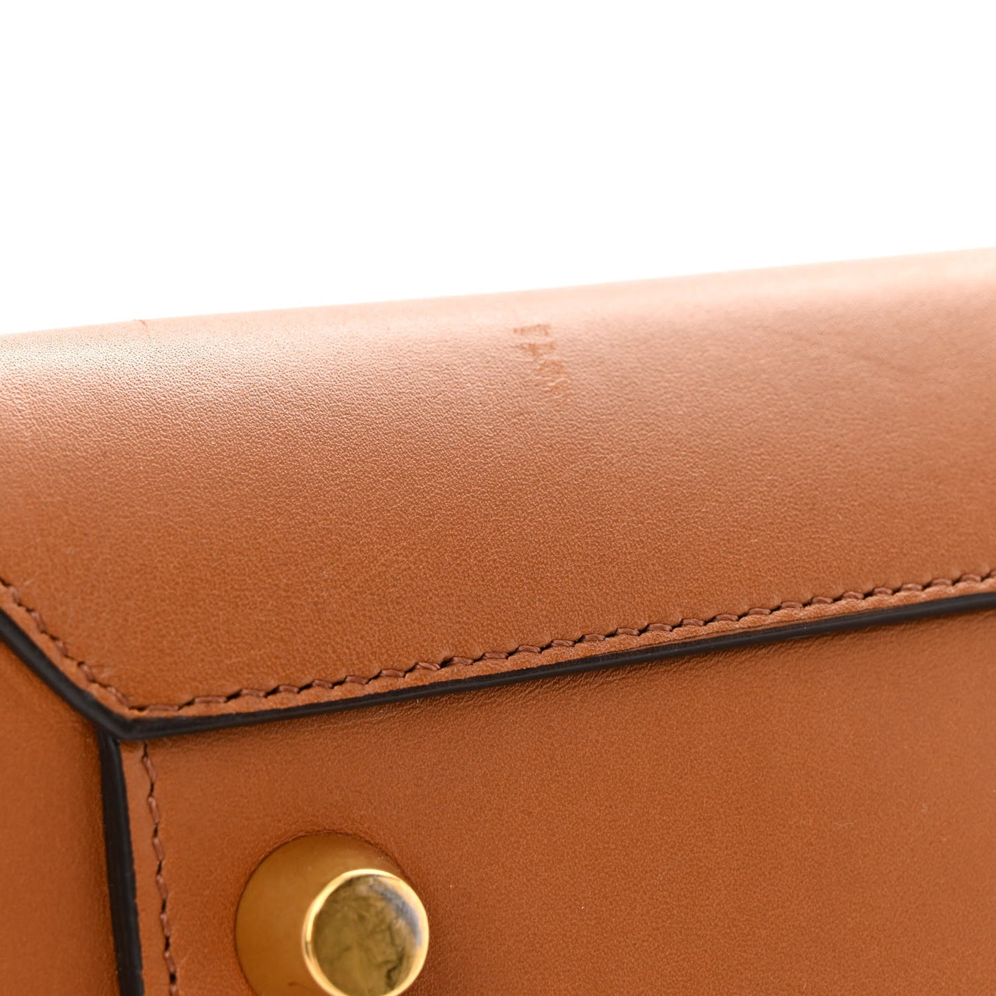 Calfskin Mini Belt Bag Camel