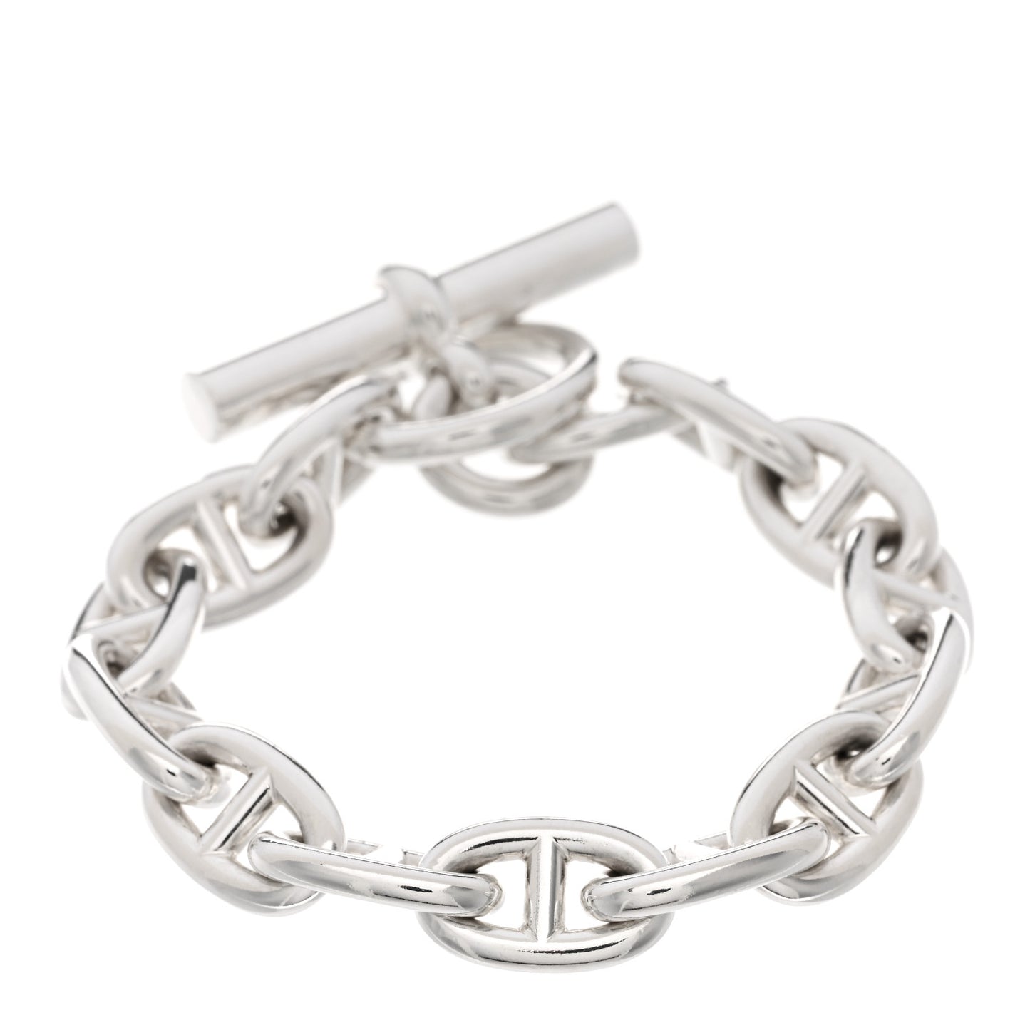 Sterling Silver GM Chaine d'Ancre Bracelet