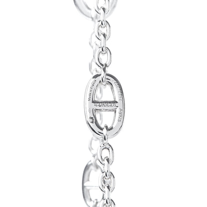 Hermes Sterling Silver Farandole Necklace 80 5 of 6