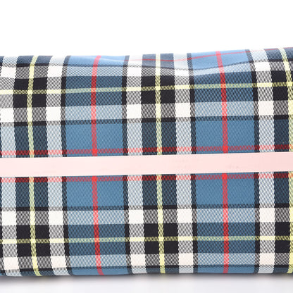 Burberry Vintage Check Large The Giant Reversible Tote Palm Green Pink Apricot 13 of 17
