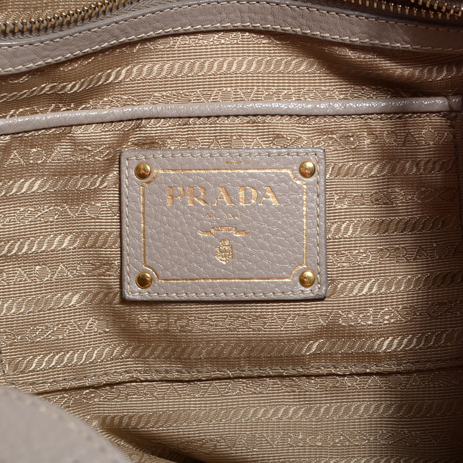Prada Vitello Daino Tote Pomice 6 of 11