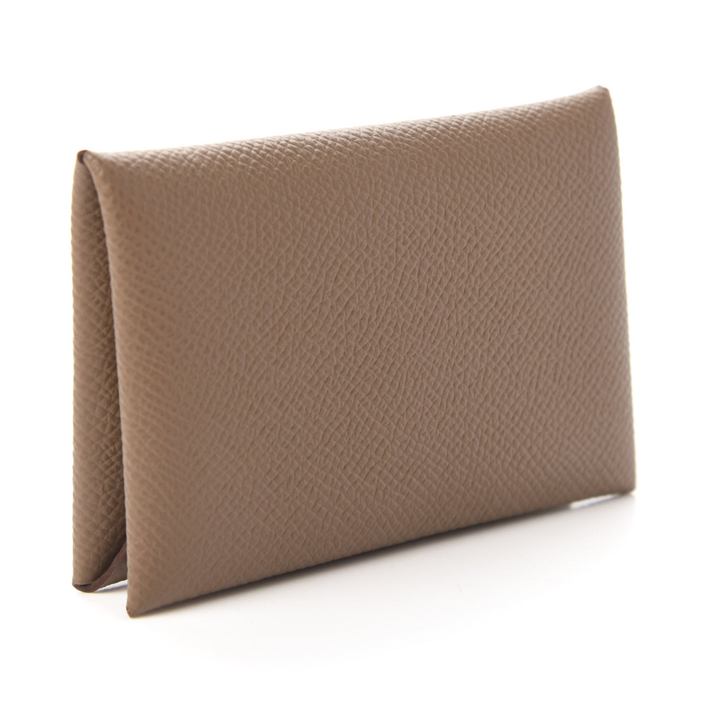Epsom Calvi Card Case Etoupe