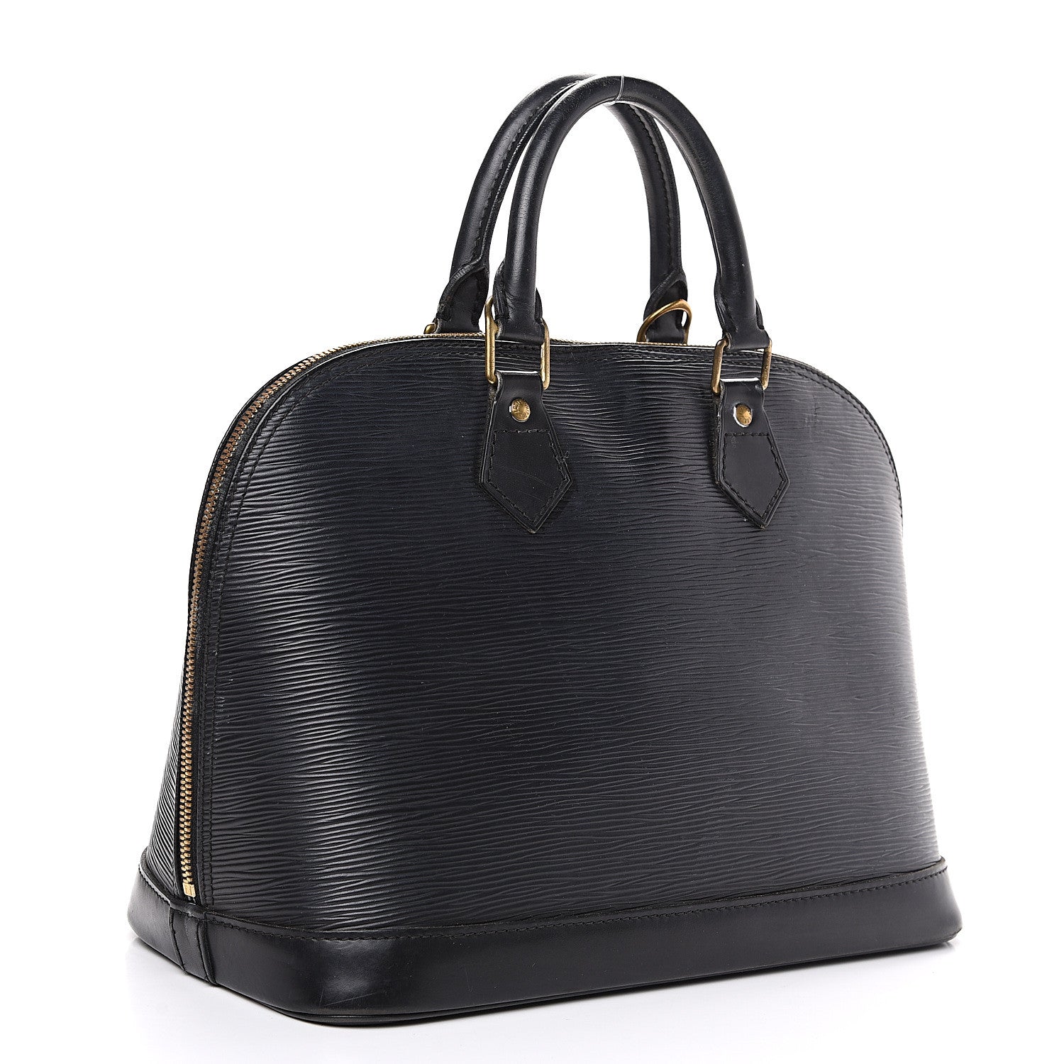 Louis Vuitton Epi Alma PM Black 2 of 15