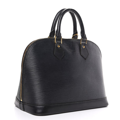 Louis Vuitton Epi Alma PM Black 2 of 15