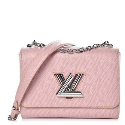 Louis Vuitton Epi Twist Shoulder Bag MM Rose Ballerine 1 of 13