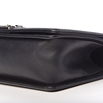 Chanel Calfskin Quilted Medium Boy Flap Black 16 of 16