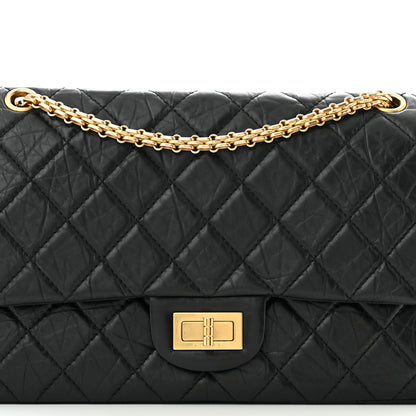 Chanel Aged Calfskin Quilted 2.55 Reissue 227 Flap Black 8 of 12