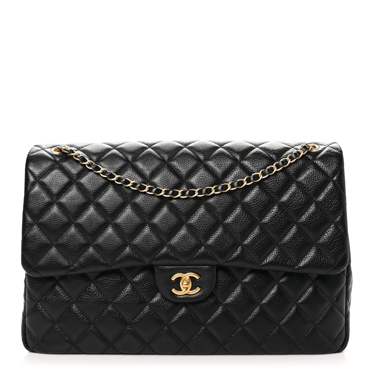 Chanel Caviar Quilted XXL Travel Flap Bag Black 1 of 10