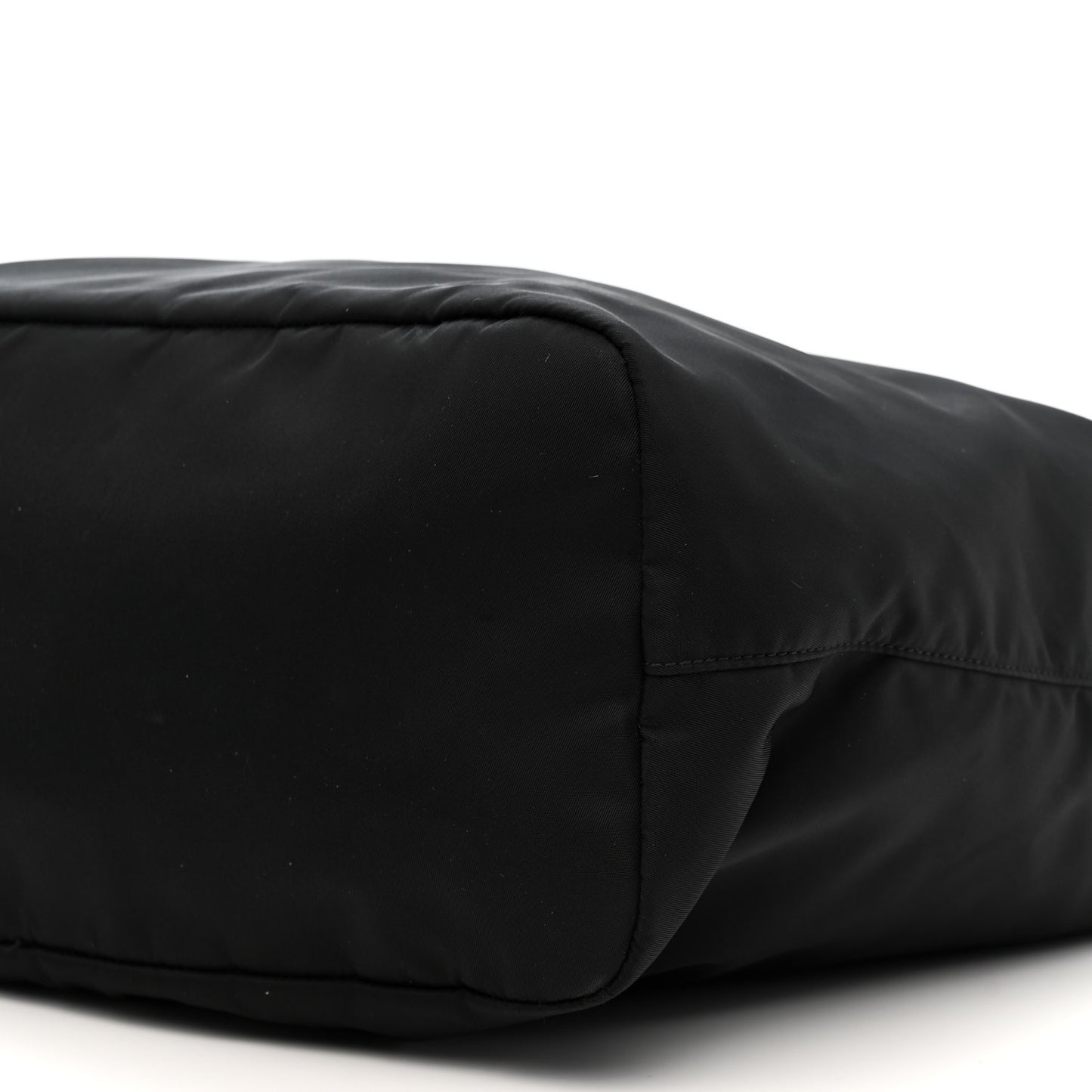 Tessuto Nylon Saffiano Tote Black