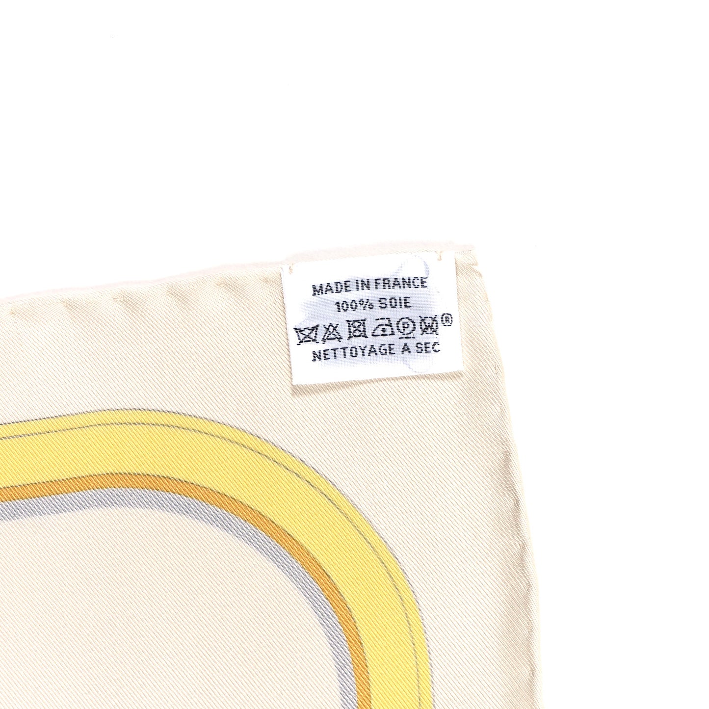 Silk Grand Apparat Forever Scarf 90 Creme Gold Multicolore