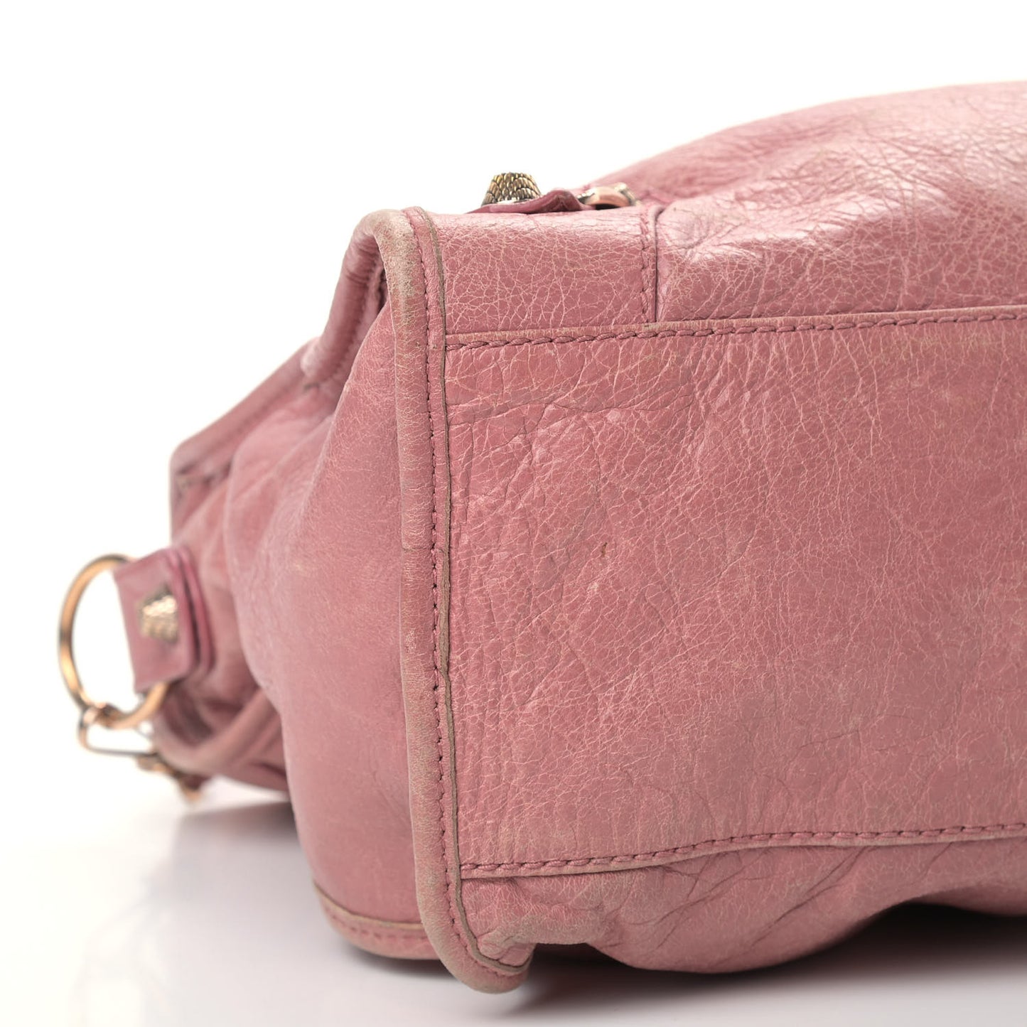 Agneau Giant 12 Gold Hardware City Rose Bruyere