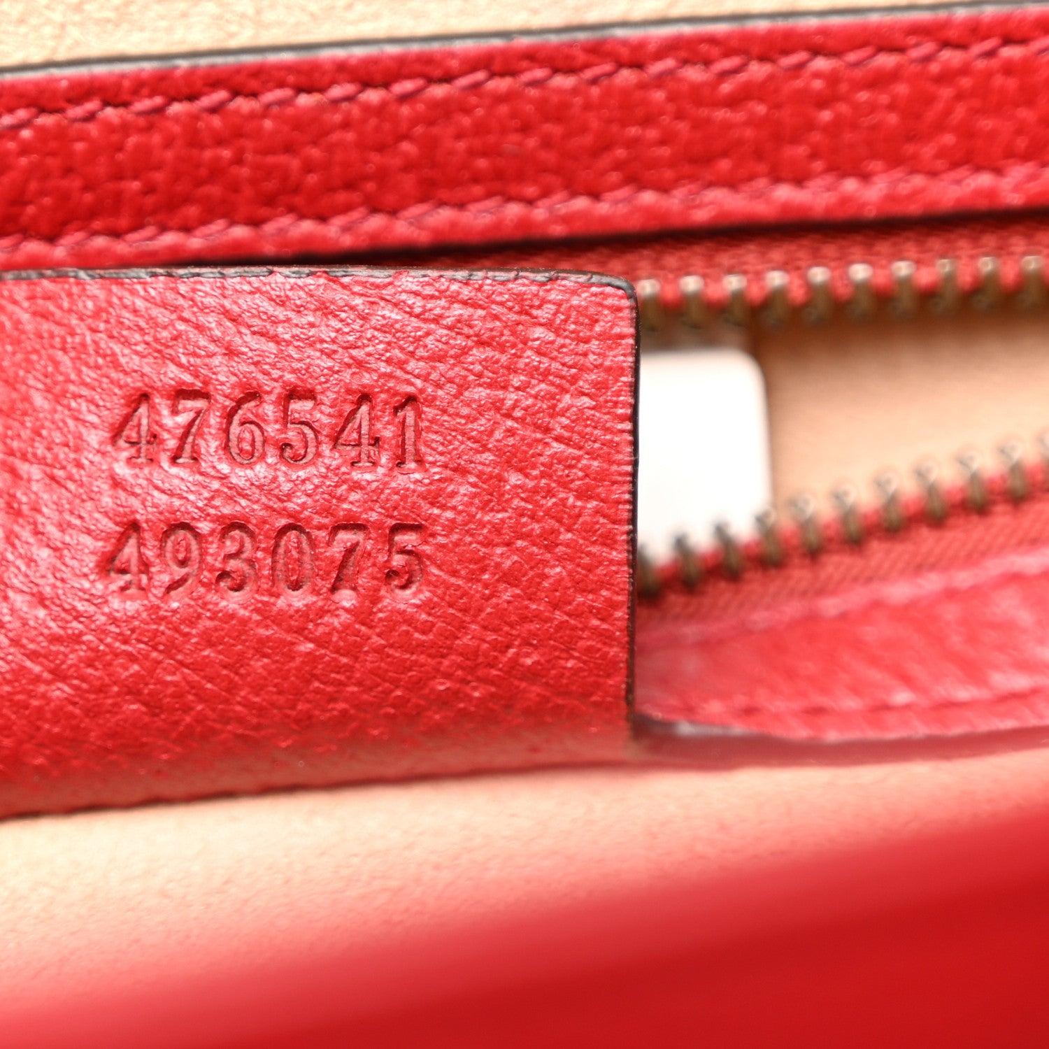 Gucci GG Supreme Monogram Small Queen Margaret Top Handle Bag Red 7 of 10