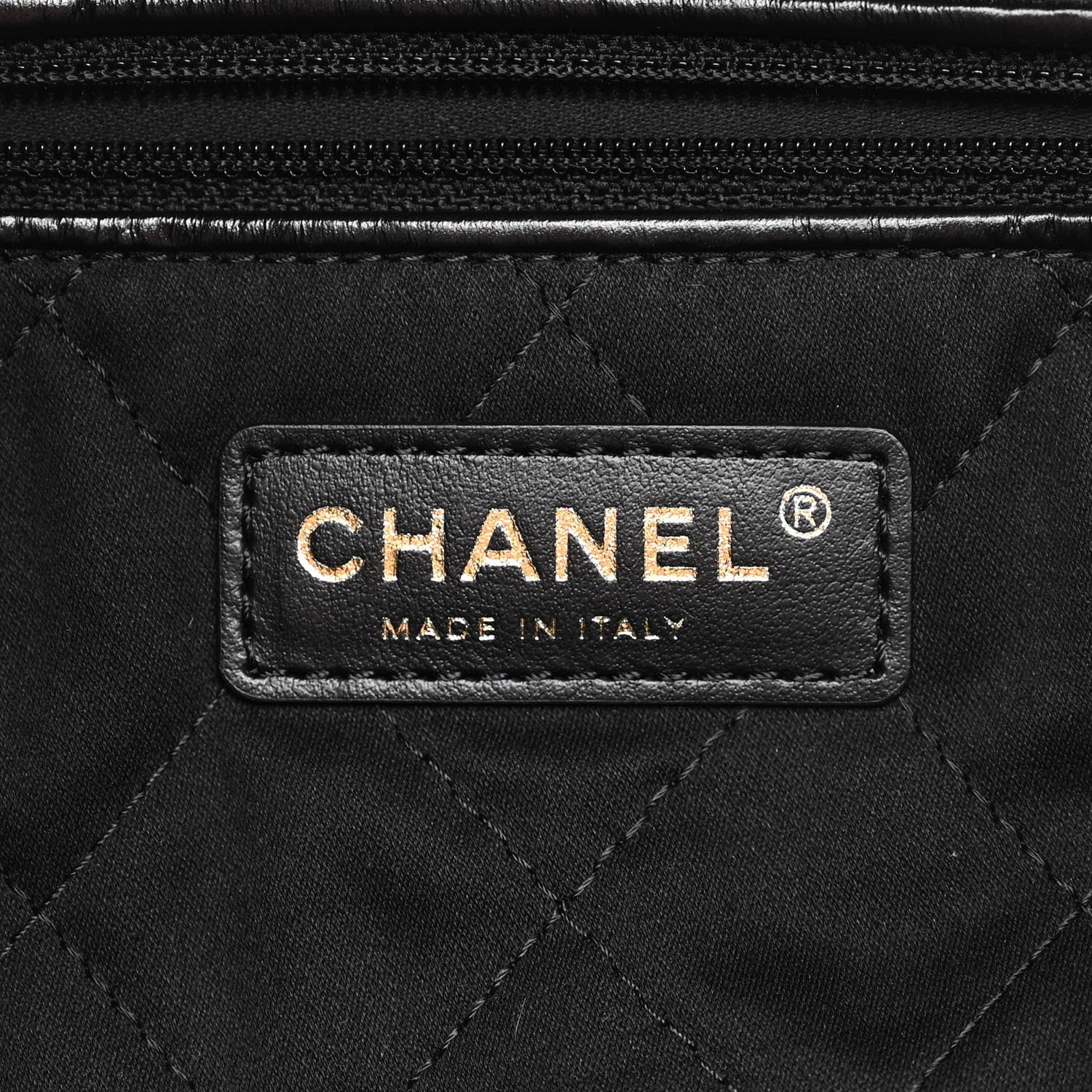 Chanel Shiny Calfskin Quilted Chanel 22 Black 6 of 11