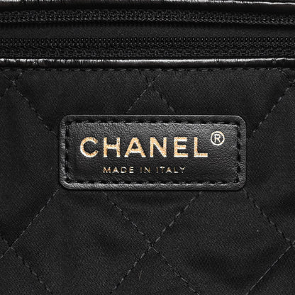 Chanel Shiny Calfskin Quilted Chanel 22 Black 6 of 11