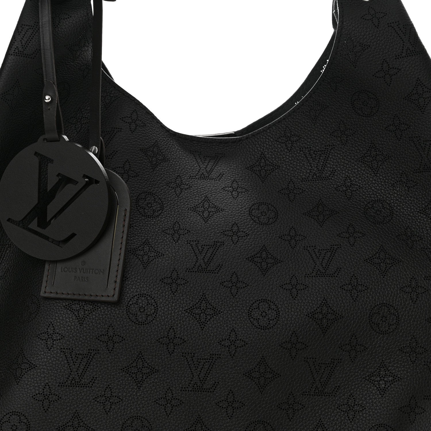 Louis Vuitton Mahina Carmel Hobo Black 7 of 11