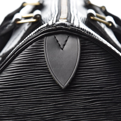 Louis Vuitton Epi Speedy 30 Black 7 of 13