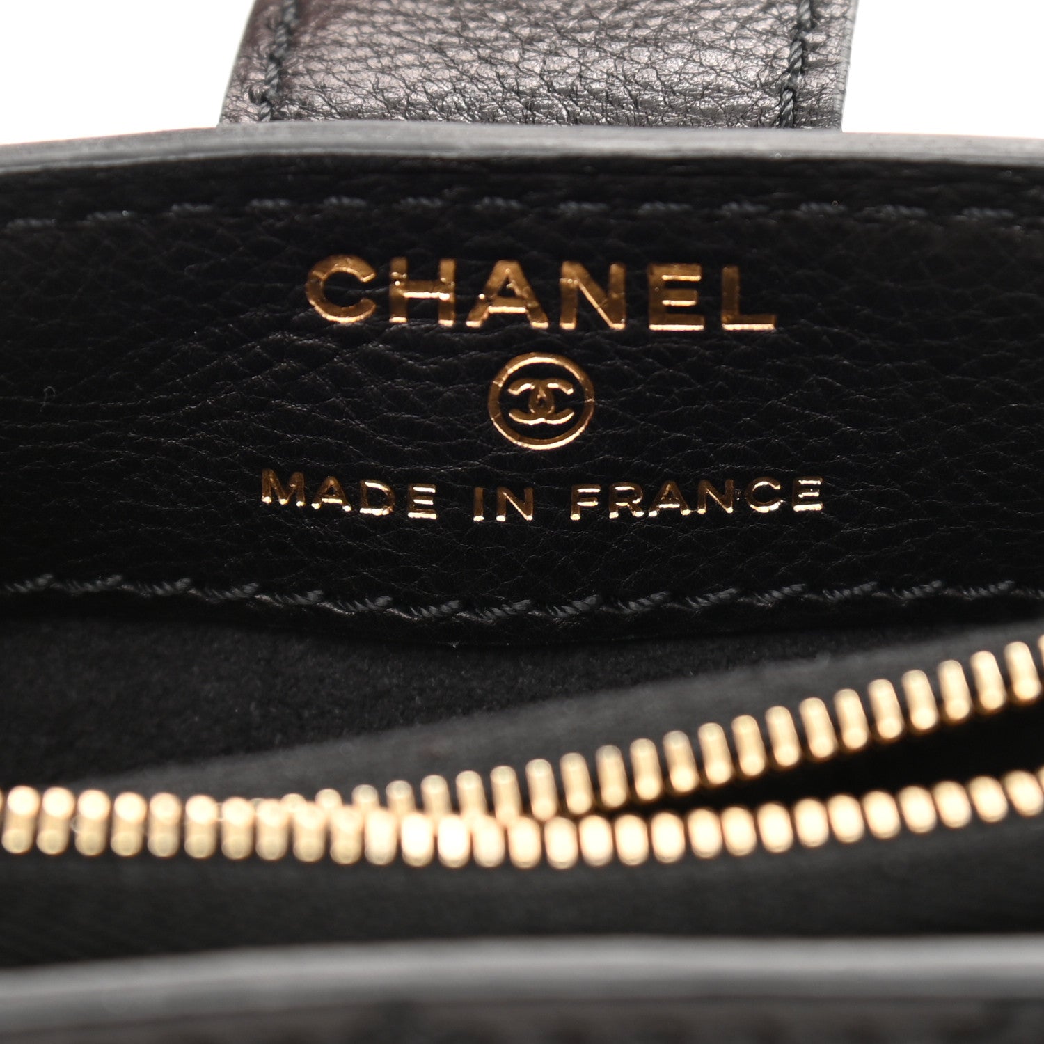 Chanel Calfskin Quilted Pearl Chain Love Symbols Mini Bag Black 6 of 12