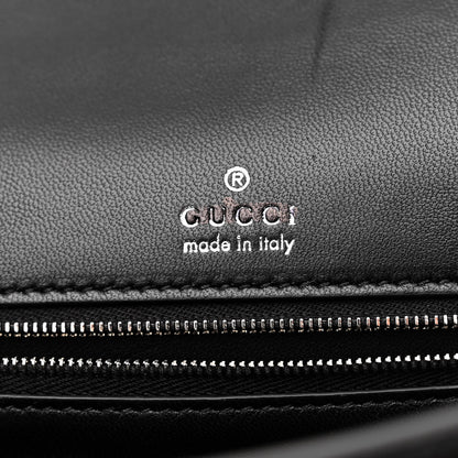 Balenciaga X GUCCI Canvas Boarded Pluton Calfskin Flora Logo Print Medium Hourglass Top Handle Bag White Multicolor Black 6 of 11