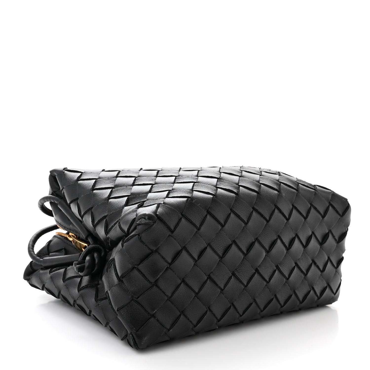 Bottega Veneta Nappa Intrecciato Small Loop Camera Bag Black 4 of 9