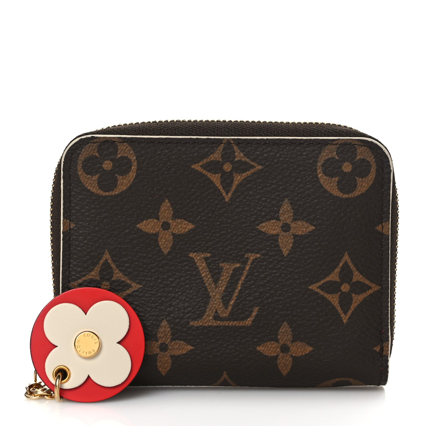 Monogram Bloom Flower Zippy Coin Purse